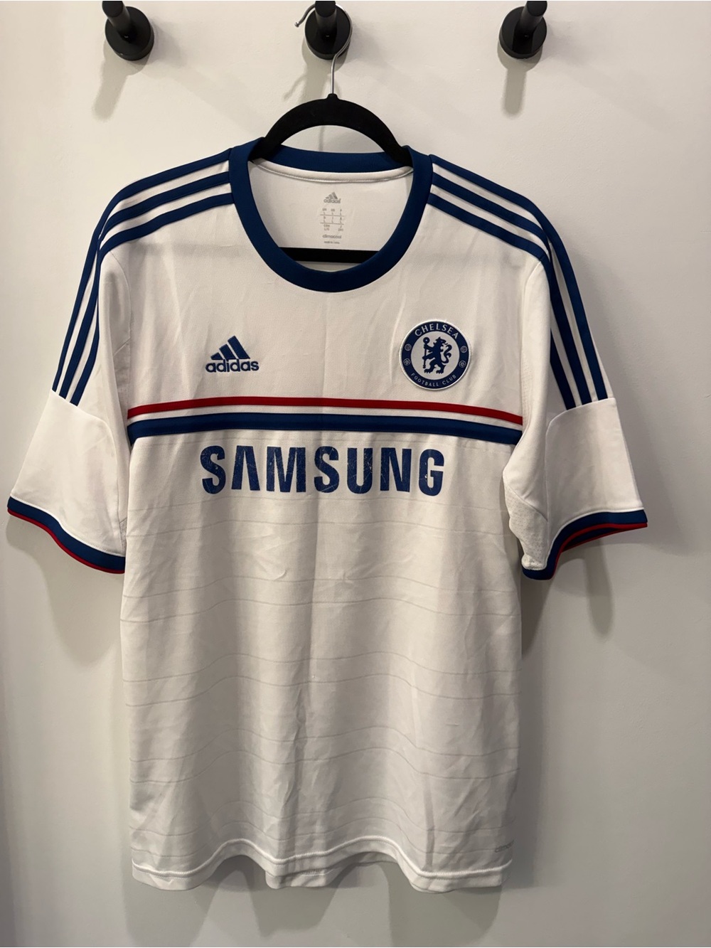 Chelsea FC 2013/14 Adidas Away Jersey Men L Samsung Soccer Shirt NWOT
